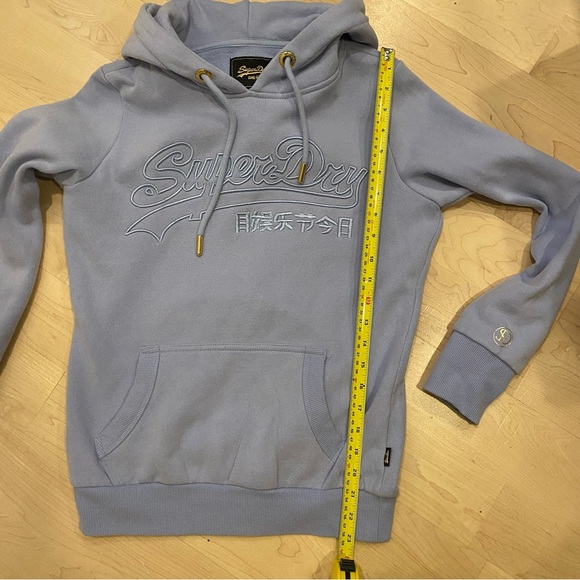 Superdry hoody lilac 4 - Picture 6 of 11